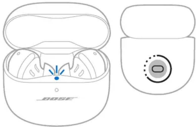BOSE QuietComfort Earbuds II - CONNETTERE MEDIANTE IL MENU BLUETOOTH DEL DISPOSITIVO MOBILE - 1