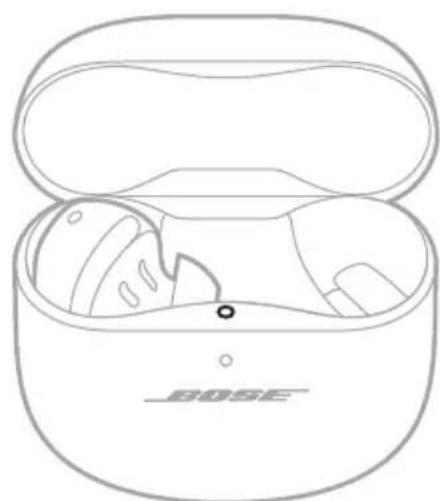 BOSE QuietComfort Earbuds II - AUFLADEN DER OHRHÖRER - 2