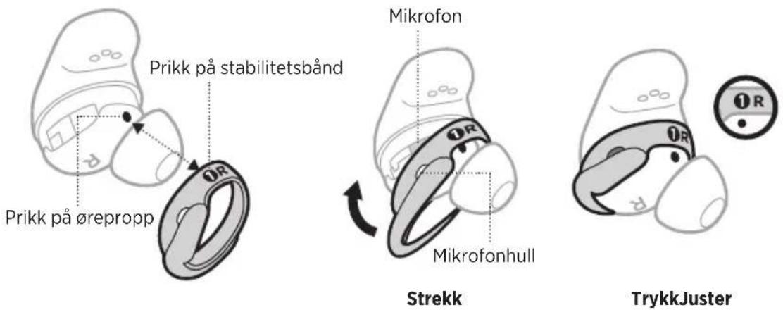 BOSE QuietComfort Earbuds II - MERKNADER: - 2