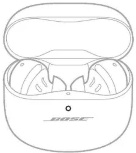 BOSE QuietComfort Earbuds II - KONTROLLERA LADDNINGSFODRALETS LADDNINGSNIVA - 1