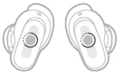 BOSE QuietComfort Earbuds II - Utilizzare la scelta rapida - 1