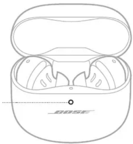 BOSE QuietComfort Earbuds II - INDICATORE DI STATO DELLA CUSTODIA DI CARICA - 1