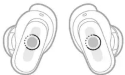 BOSE QuietComfort Earbuds II - A gyorsfunkció használata - 1