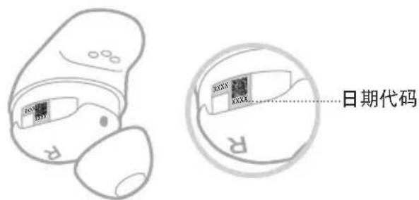 BOSE QuietComfort Earbuds II - 查看耳机日期代码 - 1