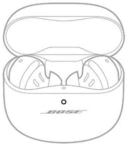 BOSE QuietComfort Earbuds II - 充電ケーメスのバッチリ一残量を確認する - 1