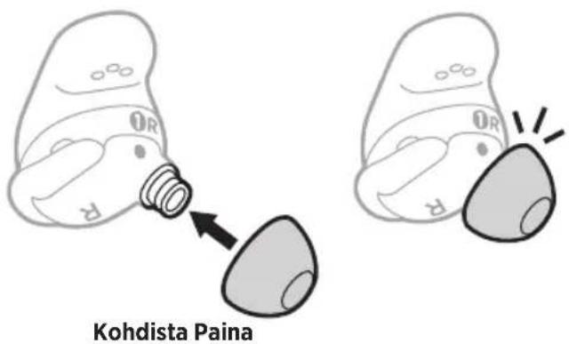 BOSE QuietComfort Earbuds II - SOVITTEIDEN VAIHTAMINEN - 2