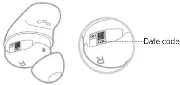 BOSE QuietComfort Earbuds II - VIEW THE EARBUD DATE CODE - 1
