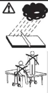 CORNILLEAU 700 X Outdoor - PRECAUTIONS - 1