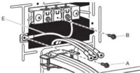 MAYTAG MED5430MW - Préparer la connexion du conducteur neutre au conducteur neutre - 1