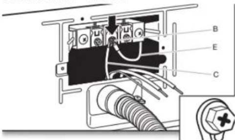 MAYTAG MED5030MW - Connecter le conducteur neutre et le conducteur neutre - 1