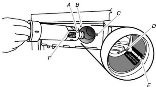 MAYTAG MIM1554ZRS - Installer le filtre à eau - 3