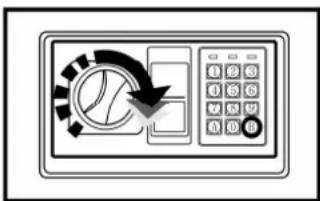 Olymp GOsafe 50A - Open door with user code - 3