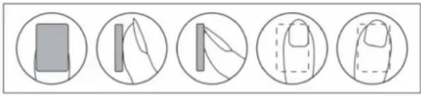 Olymp GOsafe 210FP - Einstellung des Fingerabdrucks (nur bei 120FP & 210FP) - 2