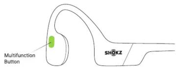 SHOKZ OpenRun Mini - Multifunction Button - 1