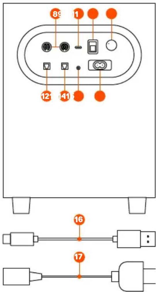 STEELSERIES Arena 7 - CABLES - 1