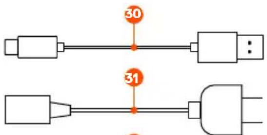 STEELSERIES Arena 9 - CABLES - 2