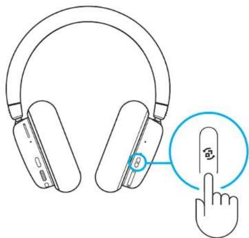 LOGITECH G735 - Changement lightspeed/aux et bluetooth® - 1