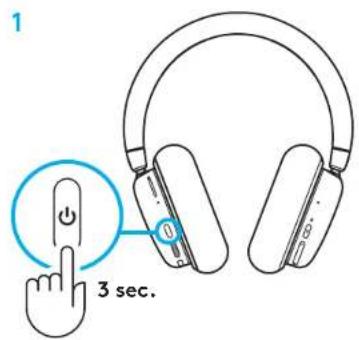 LOGITECH G735 - Connectivité bluetooth® - 1