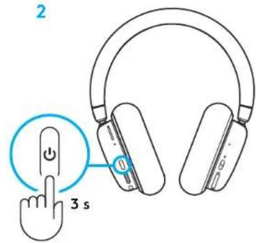 LOGITECH G735 - INSTRUCCIONES DE CONFIGURACIÓN - 2