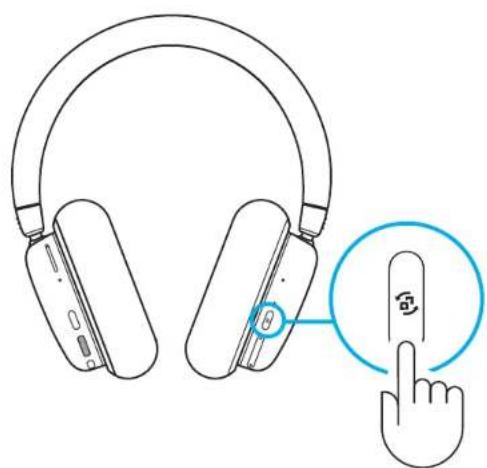 LOGITECH G735 - Alternar LIGHTSPEED/AUX y Bluetooth® - 1