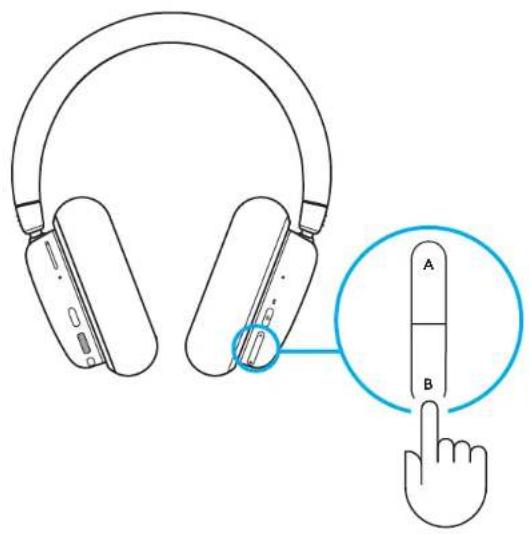 LOGITECH G735 - Mezclar LIGHTSPEED/AUX y Bluetooth® - 1