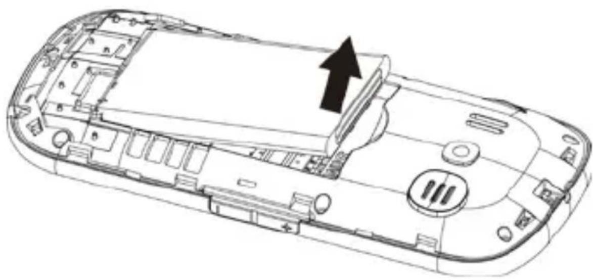 RCA RLTP169B - Retrait de la batterie - 2