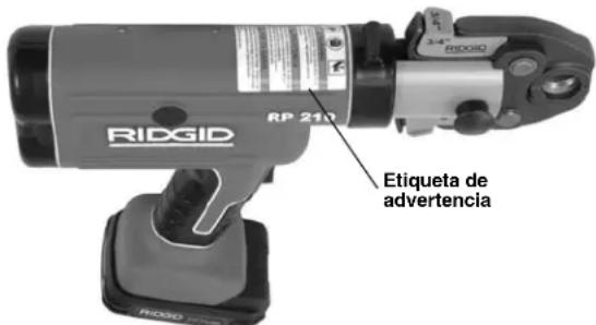 RIDGID RP 210 - Inspección de la Selladora - 3