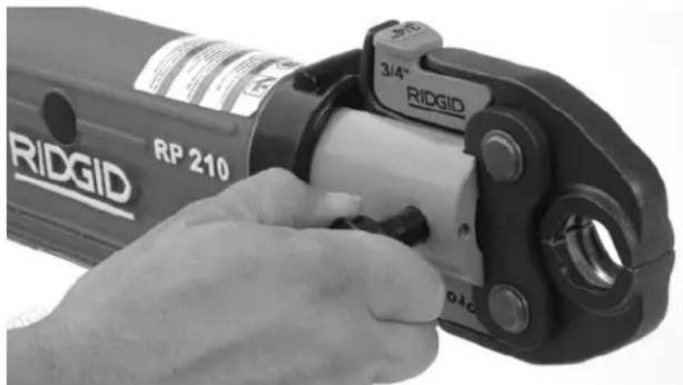 RIDGID RP 210 - Preparación del aparato y de la zona de trabajo - 3