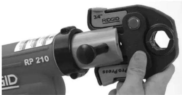 RIDGID RP 210 - Preparación del aparato y de la zona de trabajo - 4