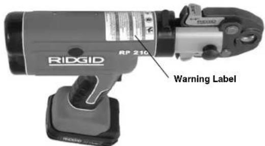 RIDGID RP 210 - Tool Inspection - 3