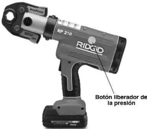 RIDGID RP 210 - Selladura de un acoplamiento o tubo de unión con accionador y aro de sellado tradicionales - 3
