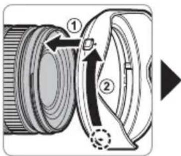 FUJIFILM GF2035mmF4 R WR - 安装遮光罩 - 1