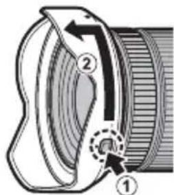 FUJIFILM GF2035mmF4 R WR - Removing the Hood - 1