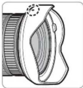 FUJIFILM GF2035mmF4 R WR - Montera motljusskyddet - 2
