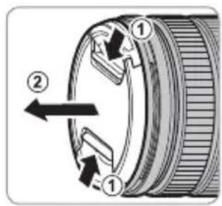 FUJIFILM GF2035mmF4 R WR - Extracción de las tapas - 1