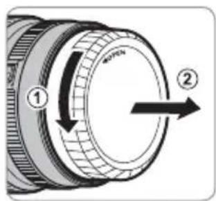 FUJIFILM GF2035mmF4 R WR - Suojusten poistaminen - 2