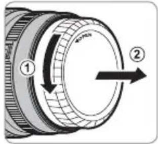 FUJIFILM GF2035mmF4 R WR - Removing the Caps - 2