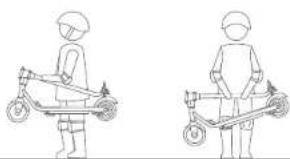 SEGWAY Ninebot eKickScooter ZING C20 - Opmerking: De volgende stappen moeten worden uitgevoerd na het uitschakelen van de step. - 2