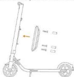 SEGWAY Ninebot KickScooter E22E - Installation d'une seconde batterie (en option) - 2