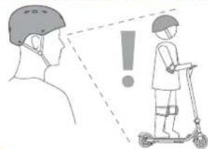SEGWAY Ninebot eKickScooter ZING A6 - WARNHINWEIS - 1