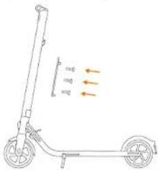 SEGWAY Ninebot KickScooter E25E - Instalar una seguda bateria (optional) - 3