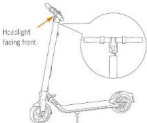 SEGWAY Ninebot KickScooter E25E - Assembling Your KickScooter - 3