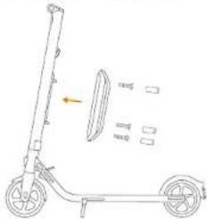 SEGWAY Ninebot KickScooter E25E - Instalar una seguda bateria (optional) - 2