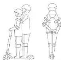 SEGWAY Ninebot KickScooter E25E - WARNING - 13