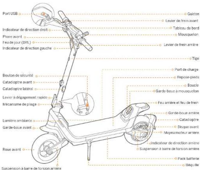 SEGWAY KickScooter P100SE - 1