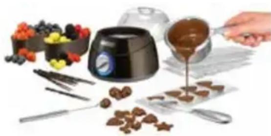 UNOLD Chocolatier 48667 - DECORAZIONI DI CIOCCOLATO - 1