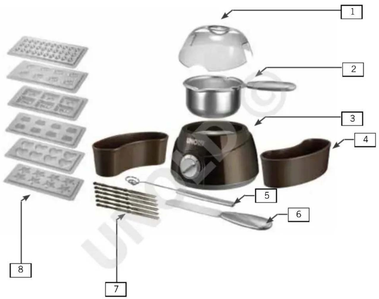 UNOLD Chocolatier 48667 - EINZELTEILE - 1