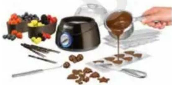 UNOLD Chocolatier 48667 - Les décorations en chocolat - 1