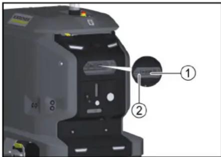 Kärcher KIRA B 50 - Carga de la batería - 2