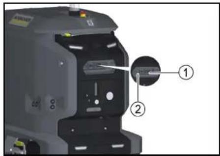 Kärcher KIRA B 50 - Chargement de la batterie - 2